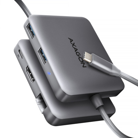 I/O HUB USB-C 5IN1 5GBPS/0.2M HMC-5HL AXAGON