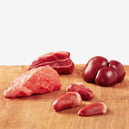 ANIMONDA GranCarno Adult Beef and duck hearts - wet dog food - 800g