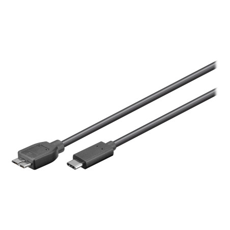 Goobay | Round cable | USB-C to micro-B 3.0 cable | 67995 | USB-C (male)