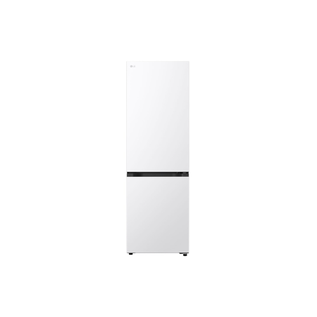 LG Refrigerator | GBBSJ1CCSW | Energy efficiency class C | Free standing | Combi | Height 186 cm | Fridge net capacity 220 L | Freezer net capacity 113 L | Display | 34 dB | Super White