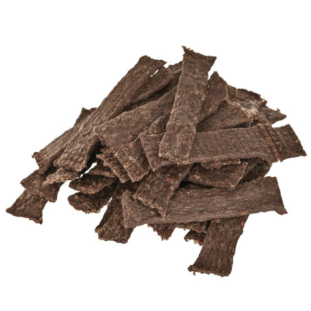 PETITTO Monoprotein meat strips Beef - dog treat - 400g