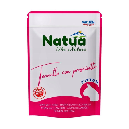 NATUA Kitten tuna with ham - wet cat food - 70g