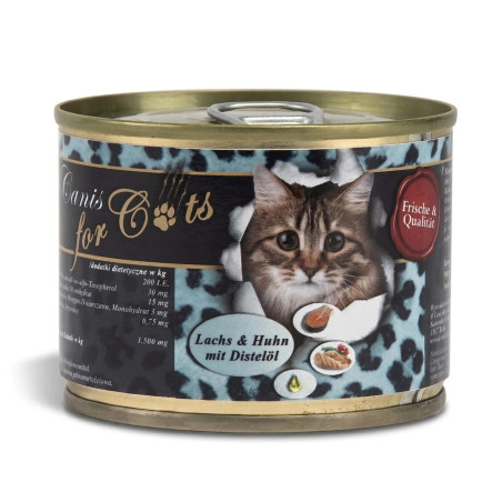 O’CANIS Chicken with salmon - wet cat food - 200g