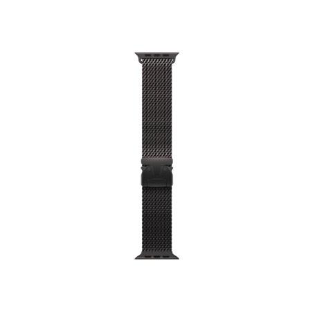 APPLE 49mm Black Titanium Milanese Loop - Medium | Apple