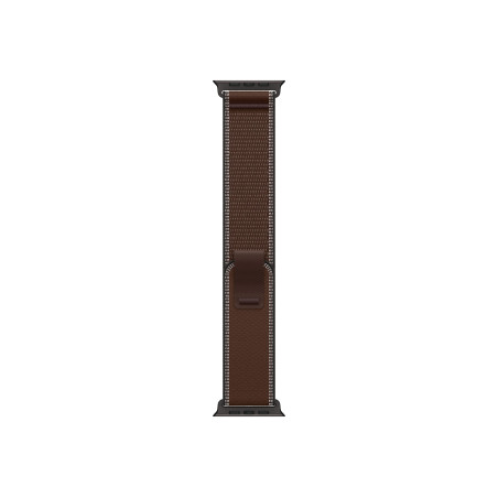 APPLE 49mm Dark Umber Trail Loop - S/M - Black Titanium Finish | Apple