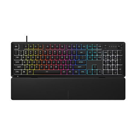CORSAIR SKIFF 100 Wired RGB Membrane Gaming Keyboard, 10-Zoned RGB LED | Corsair