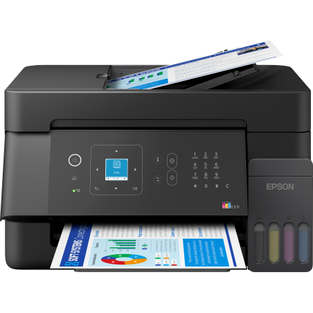 Epson EcoTank | L5390 | Inkjet | Colour | Multifuction Printer | A4 | Wi-Fi | Black