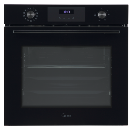 Midea MBO7NM30D0-BK Oven, Built-in, Electric, Width 60 cm, Touch Display, Black