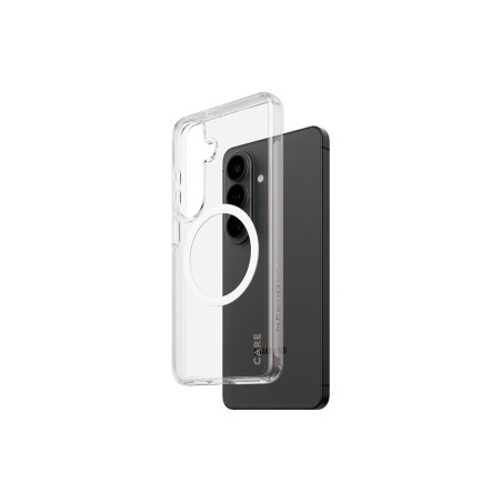 CARE by PanzerGlass Urban Explorer Case Transparent w. White Qi Samsung New Galaxy S26 | PanzerGlass