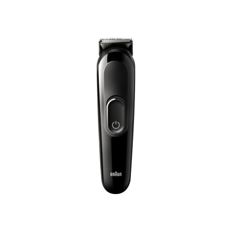 Braun Trimmer | 6-in-1 Style Kit 3 MGK3410 | Cordless | Number of length steps 13 | Black