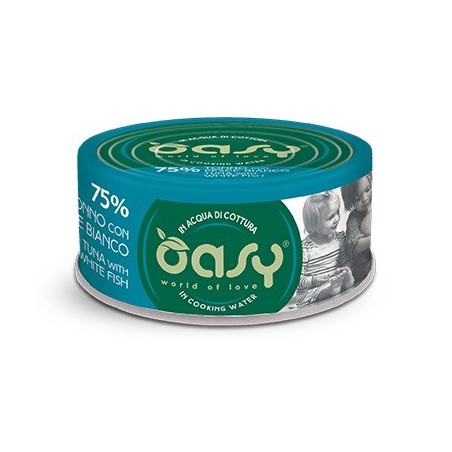 OASY More Love Tuna with white fish - wet cat food - 70g