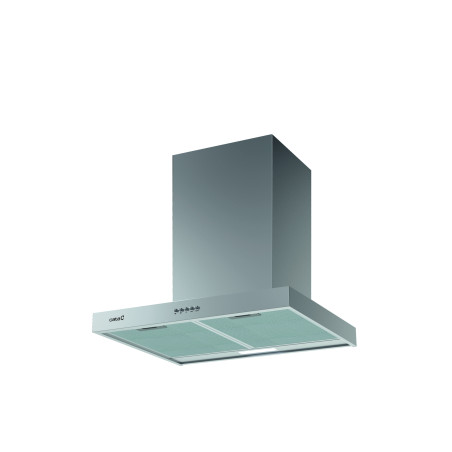CATA Hood | S PLUS 6010 X | Wall mounted | Energy efficiency class C | Width 60 cm | 637 m³/h | Mechanical | LED | Inox