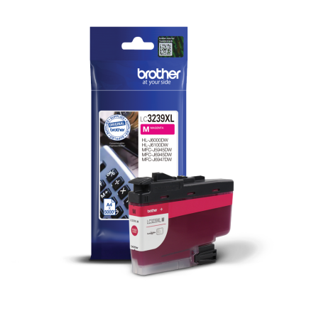 Brother High-yield Ink Cartridge | LC3239XLM | Ink | Magenta