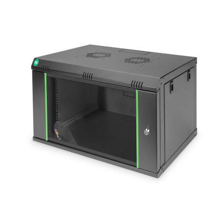 Digitus Wall Mounting Cabinets Dynamic Basic Series | DN-19 07-U-EC-SW | 38.9 x 60 x 45 cm | Black