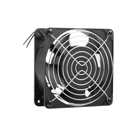 Lanberg Fan for 10"/19" rack wall-mount cabinet 230V, 120x120x38 mm | AK-1501-B | Black