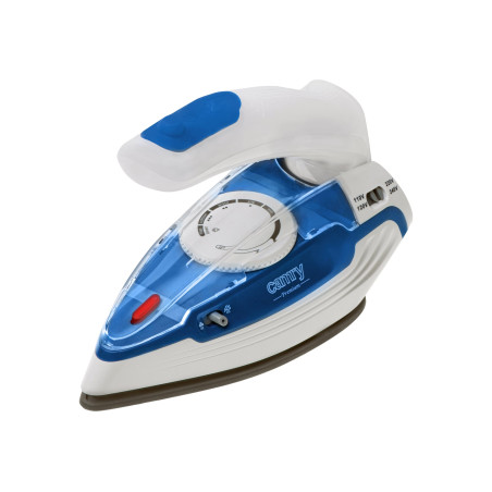 Camry CR 5040 | Steam travel iron | 1600 W | Water tank capacity 80 ml | Continuous steam 10 g/min | Steam boost performance 50 g/min | Blue/White