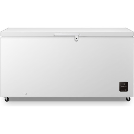 Gorenje | Freezer | FH50EAW | Energy efficiency class E | Chest | Free standing | Height 84.7 cm | Total net capacity 500 L | Display | White