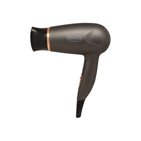 Camry | Hair Dryer | CR 2261 | 1400 W | Number of temperature settings 2 | Metallic Grey/Gold
