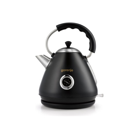 Gorenje | Kettle | K17CLBK | Electric | 2200 W | 1.7 L | Plastic/Metal | 360° rotational base | Black