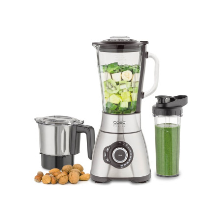 Caso | Blender | B1800 | Tabletop | 1800 W | Jar material Glass | Jar capacity 1.75 L | Ice crushing | Mini chopper | Stainless steel