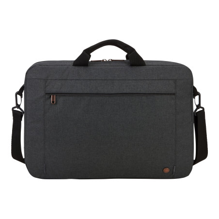 Case Logic | Era Attaché | Fits up to size 15.6 " | Messenger - Briefcase | Shoulder strap | Obsidian