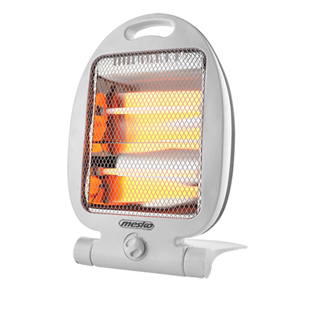 Mesko | Heater | MS 7710 | Halogen Heater | 800 W | Number of power levels 2 | White