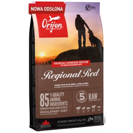 ORIJEN Regional Red - dry dog food - 11,4kg