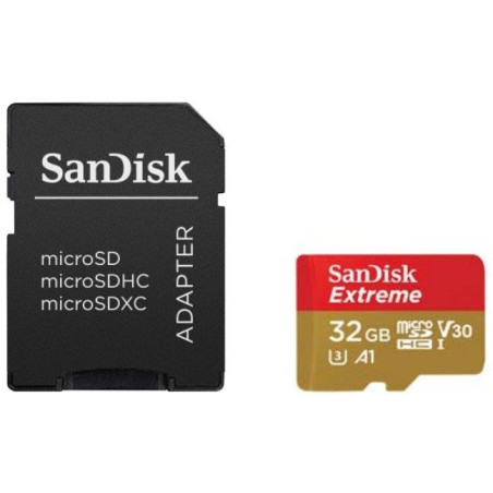 MEMORY MICRO SDHC 32GB UHS-I/W/A SDSQXAF-032G-GN6AT SANDISK