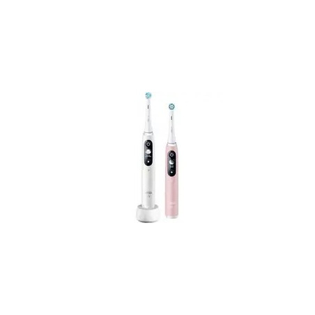 Oral-B iO 6 Duo biały/różowy / Szczoteczka elektryczna / z etui