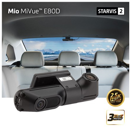 Mio MiVue E80D HDR Dual Rear Camera
