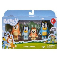 Bluey Figurines Family 4 pcs.