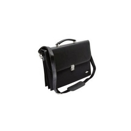 Wedo Ladies Flap-Over Briefcase Ladies case Black