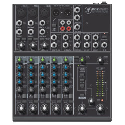 Mackie 802VLZ4 audio mixer...