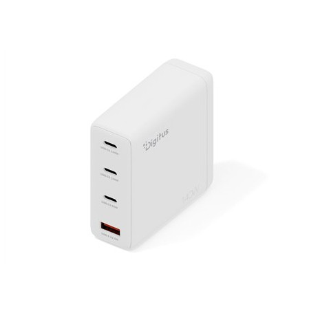 Digitus 140W USB GaN Charger, 3x USB-C, 1x USB-A