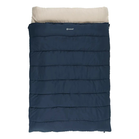 Outwell Contour Lux Double Adult Rectangular sleeping bag Polyester Blue
