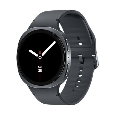 Samsung Galaxy Watch 8 3.81 cm (1.5") AMOLED 44 mm Digital 480 x 480 pixels Touchscreen Graphite Wi-Fi GPS (satellite)