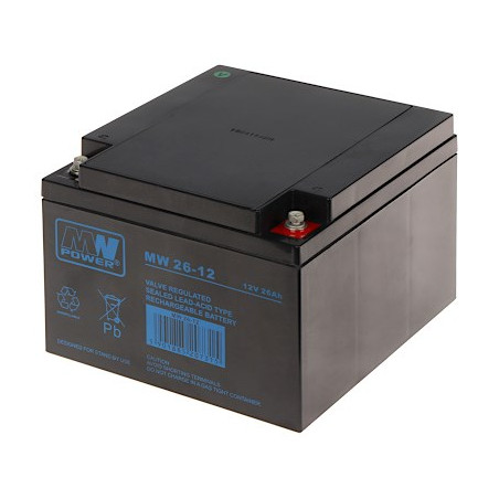 MW Power battery 12V/26AH