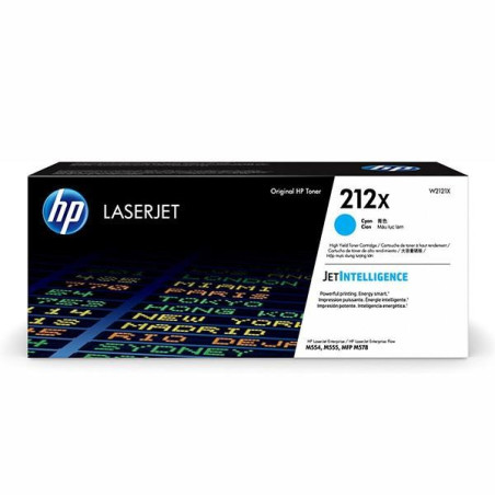 HP 212X High Yield Cyan Original LaserJet Toner Cartridge