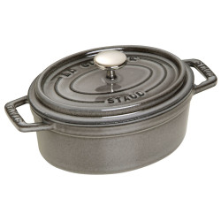 Staub oval cast iron pot -...