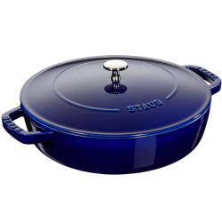 Deep frying pan with lid...