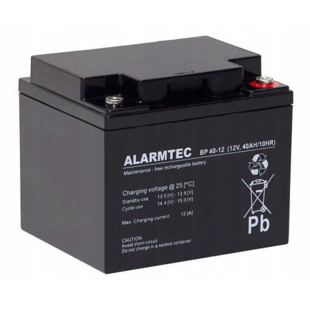 AGM ALARMTEC BP Series Battery 12V 40Ah