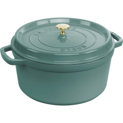 Staub Round Cast Iron Pot -...