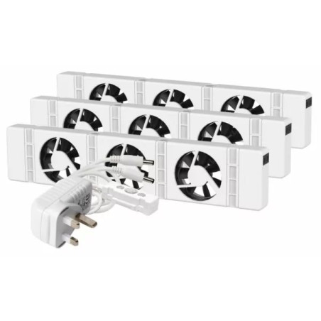 SpeedComfort Trio Set White Fan