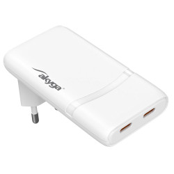 AKYGA charger 2× USB-C...
