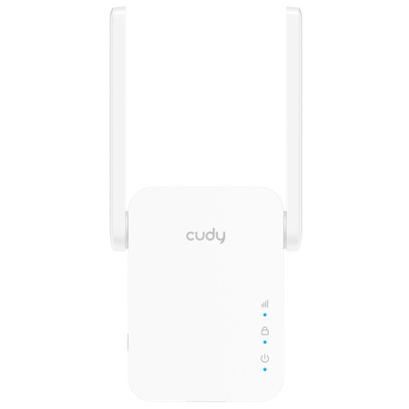 Cudy RE1200 network extender Network repeater White 10, 100 Mbit/s