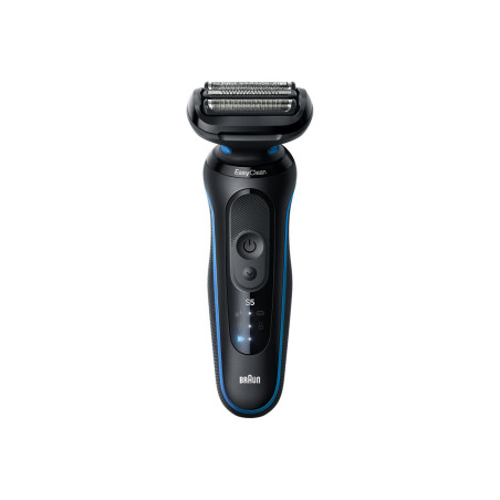 Braun Electric Shaver | Series 5 52-B1000s | Operating time (max) 50 min | Wet & Dry | Lithium Ion | Black/Blue