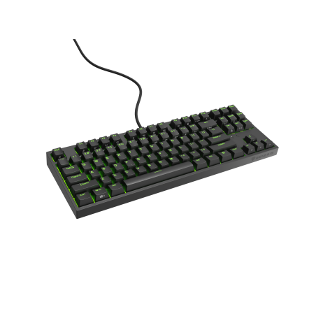 Genesis | THOR 404 TKL | Mechanical Gaming Keyboard | Wired | US | Gateron Yellow Pro | Black | RGB