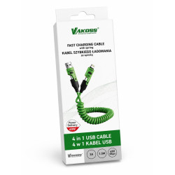 Vakoss MLU680G 4-in-1 Cable...