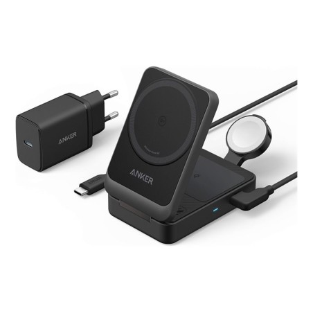 MOBILE CHARGER MAGGO 15W BLACK/MAGNETIC WL B2557311 ANKER