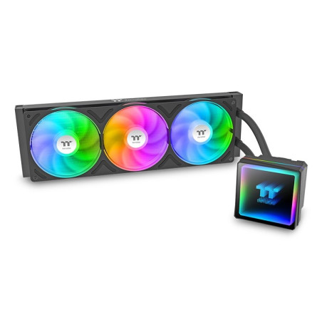 Thermaltake TH360 V3 ARGB Processor All-in-one liquid cooler 12 cm Black 1 pc(s)
